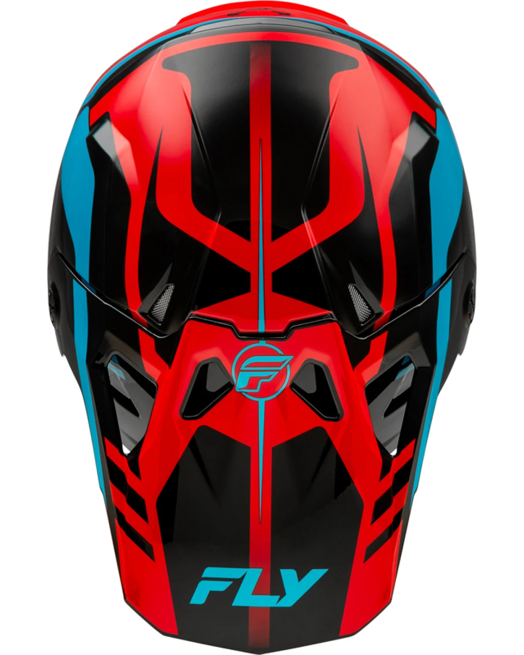 Мотокрос каска FLY RACING Formula CP Krypton - Red/Black/Blue
