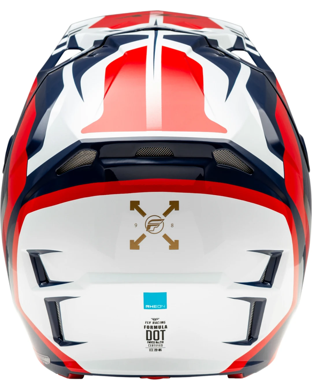 Мотокрос каска FLY RACING Formula CP Krypton - Red/White/Navy