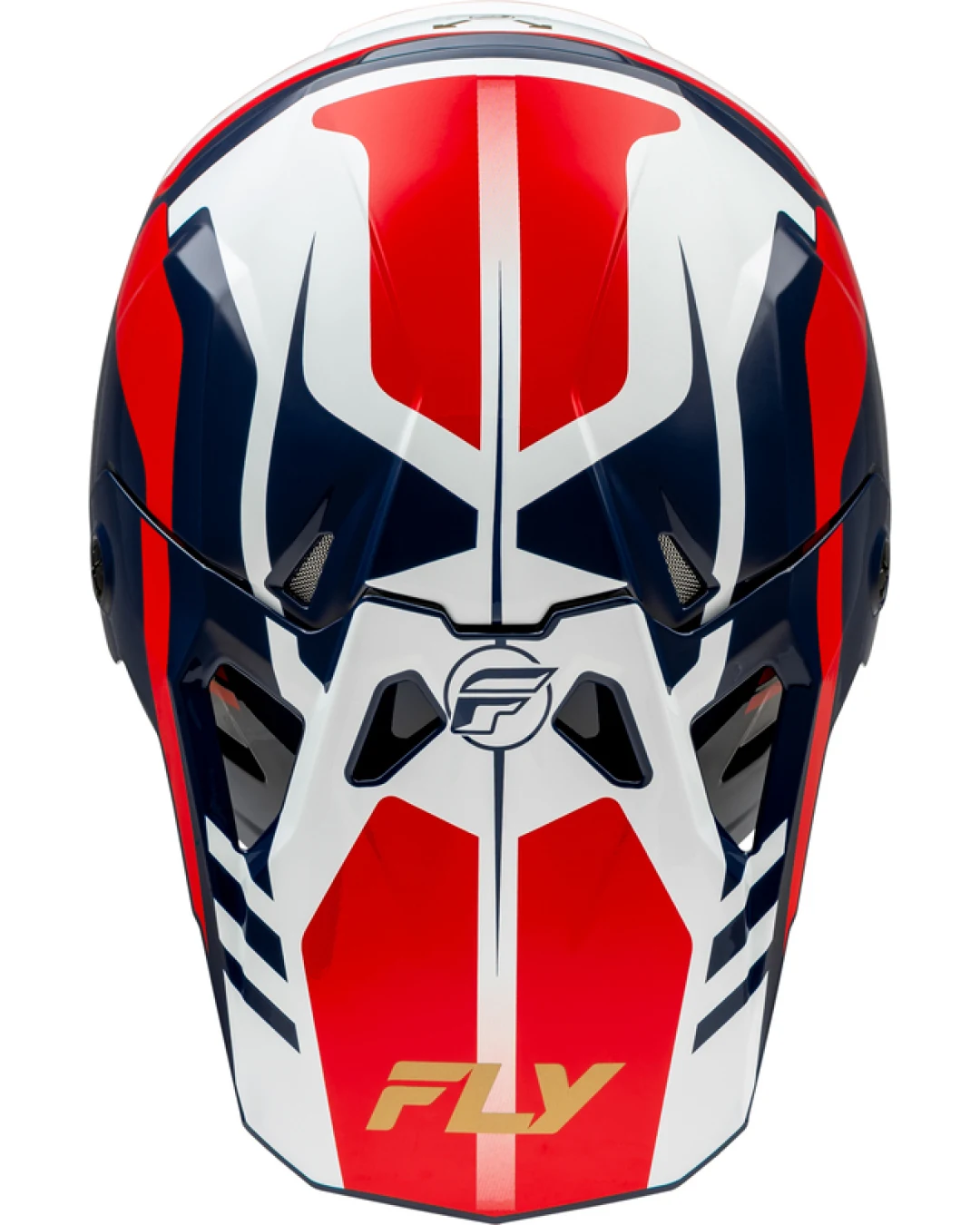 Мотокрос каска FLY RACING Formula CP Krypton - Red/White/Navy