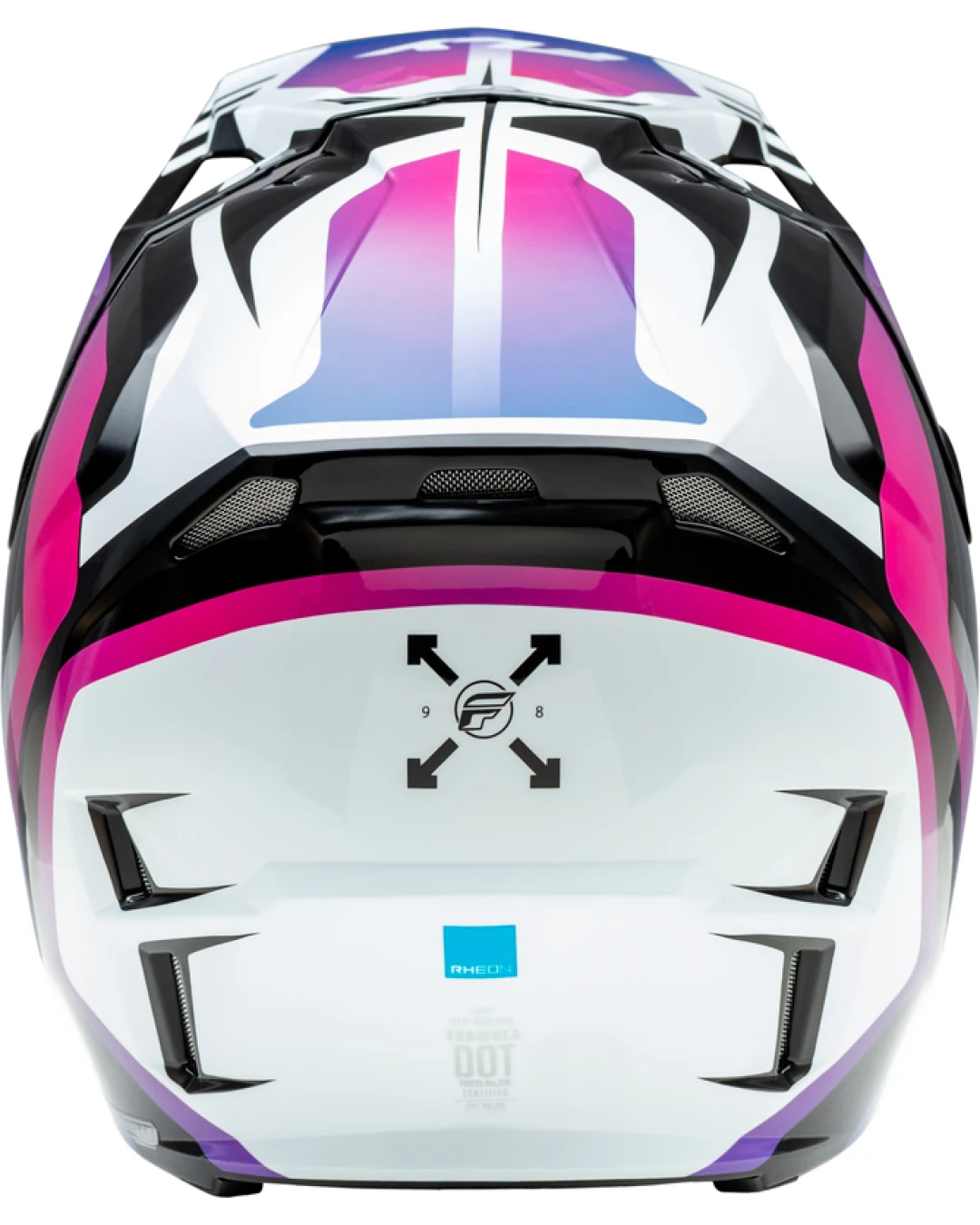 Мотокрос каска FLY RACING Formula CP Krypton - White/Black/Purple