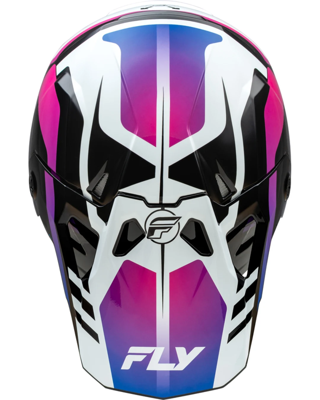 Мотокрос каска FLY RACING Formula CP Krypton - White/Black/Purple