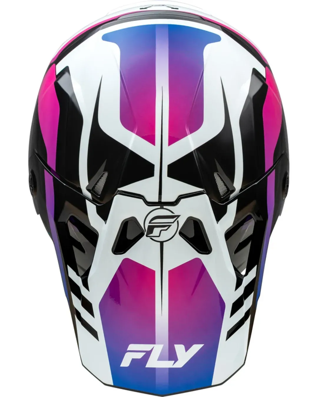 Мотокрос каска FLY RACING Formula CP Krypton - White/Black/Purple