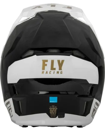 Мотокрос каска FLY RACING Formula CP Slant- Black/White/Gold