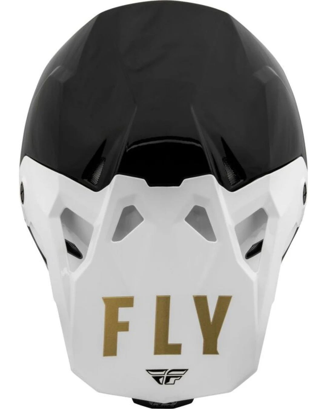 Мотокрос каска FLY RACING Formula CP Slant- Black/White/Gold