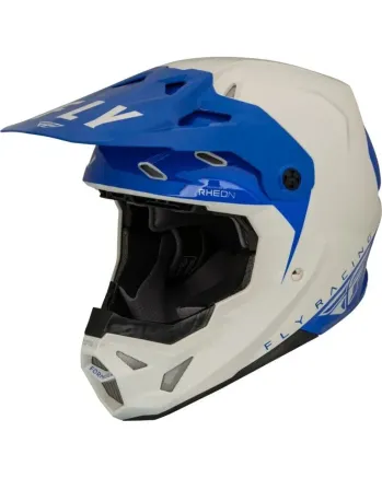 Мотокрос каска FLY RACING Formula CP Slant- Grey/Blue