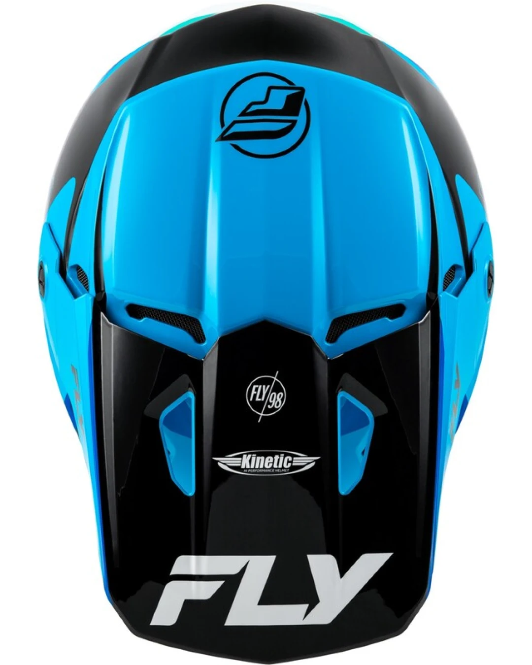 Мотокрос каска FLY RACING Formula Kinetic Rally-Blue/Black/White 2025