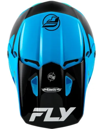 Мотокрос каска FLY RACING Formula Kinetic Rally-Blue/Black/White 2025