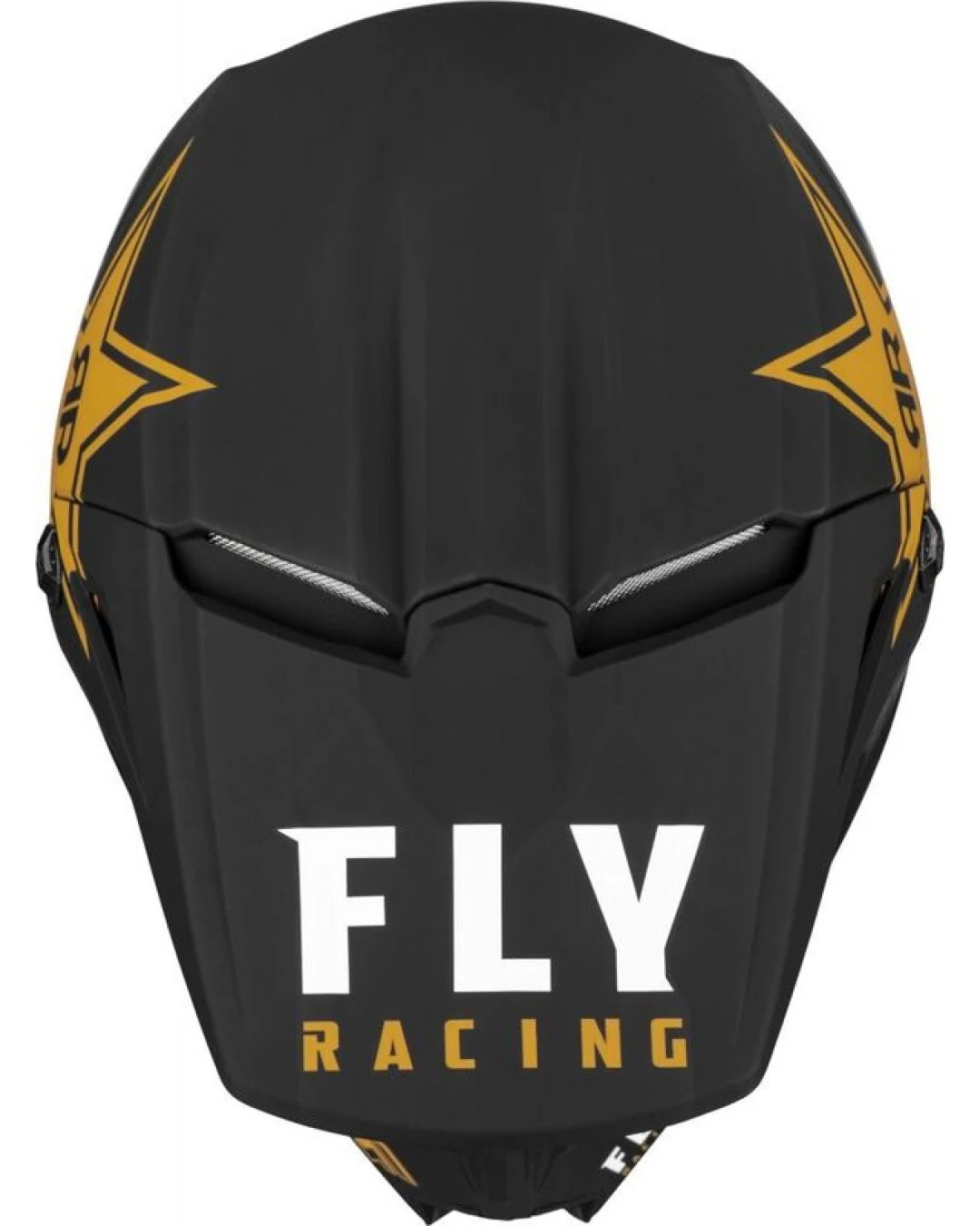 Мотокрос каска FLY RACING Formula Kinetic Rockstar - Matte Black/Gold