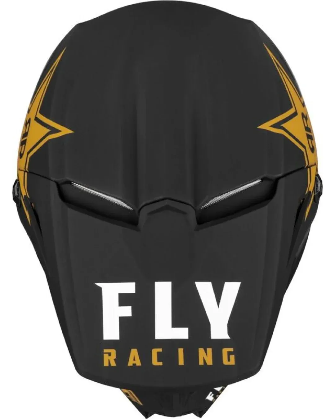 Мотокрос каска FLY RACING Formula Kinetic Rockstar - Matte Black/Gold