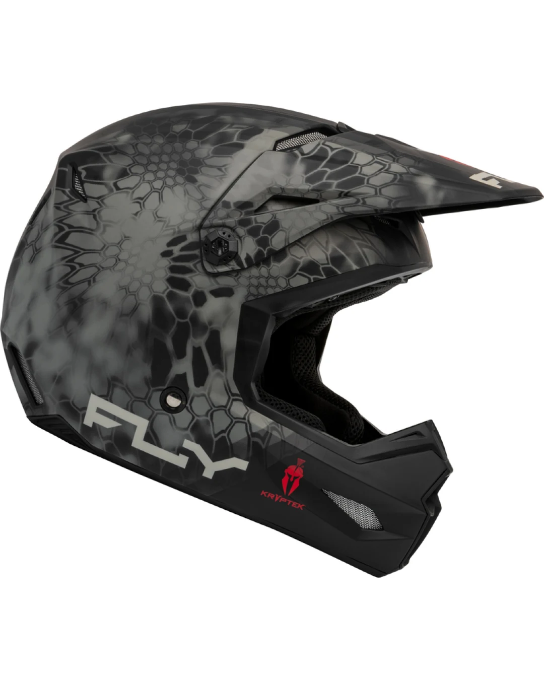 Мотокрос каска FLY RACING Formula Kinetic S.E.- Matte Moss Grey/Black