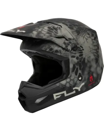 Мотокрос каска FLY RACING Formula Kinetic S.E.- Matte Moss Grey/Black
