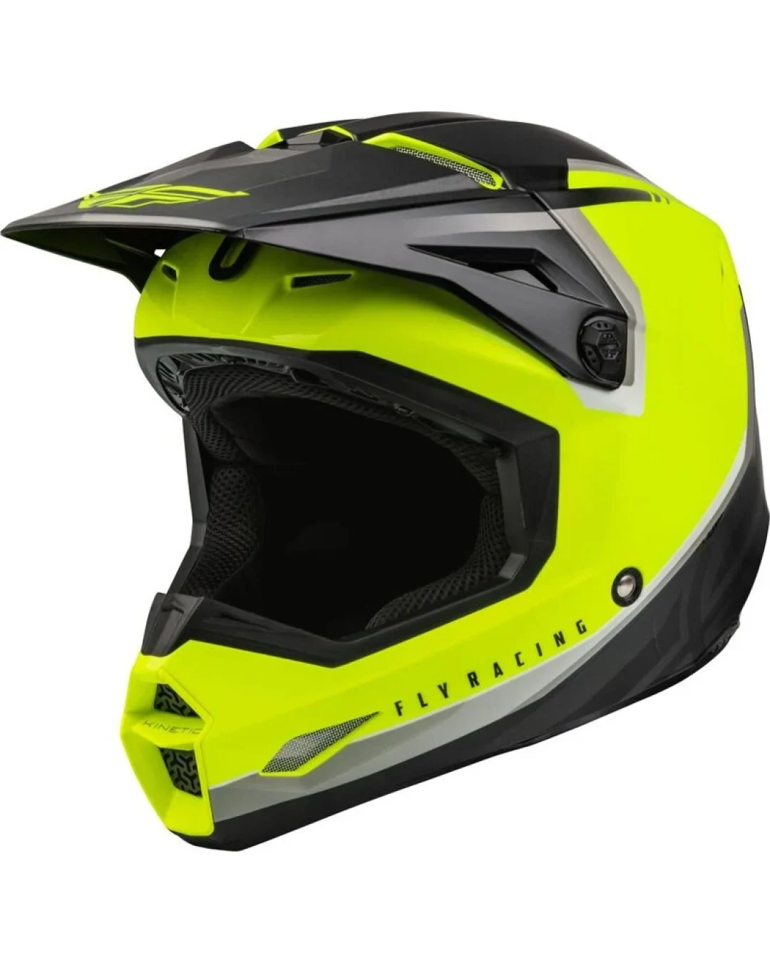 Мотокрос каска FLY RACING Formula Kinetic Vision-Black/Hi-Viz