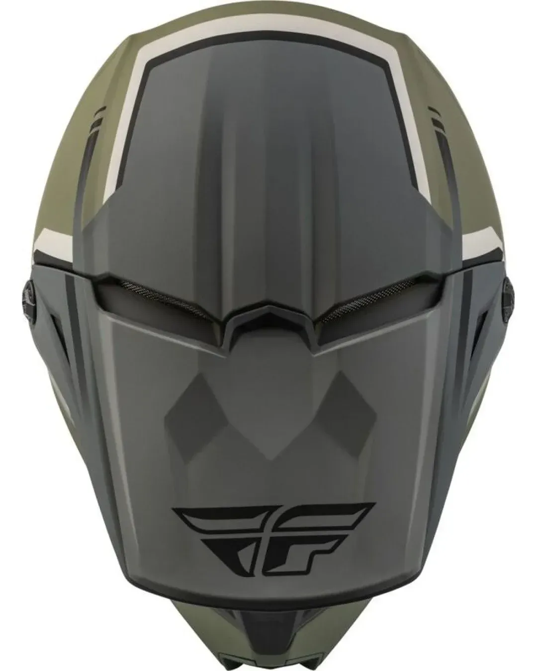 Мотокрос каска FLY RACING Formula Kinetic Vision-Olive Green/Grey