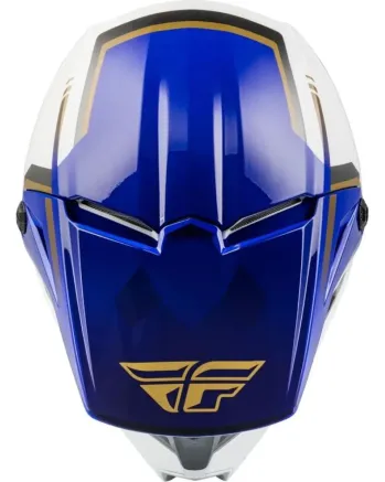 Мотокрос каска FLY RACING Formula Kinetic Vision-White/Blue