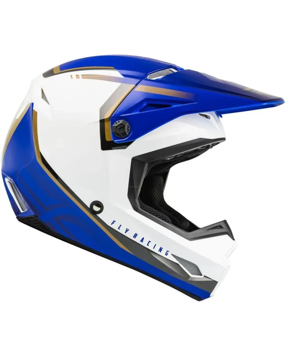 Мотокрос каска FLY RACING Formula Kinetic Vision-White/Blue