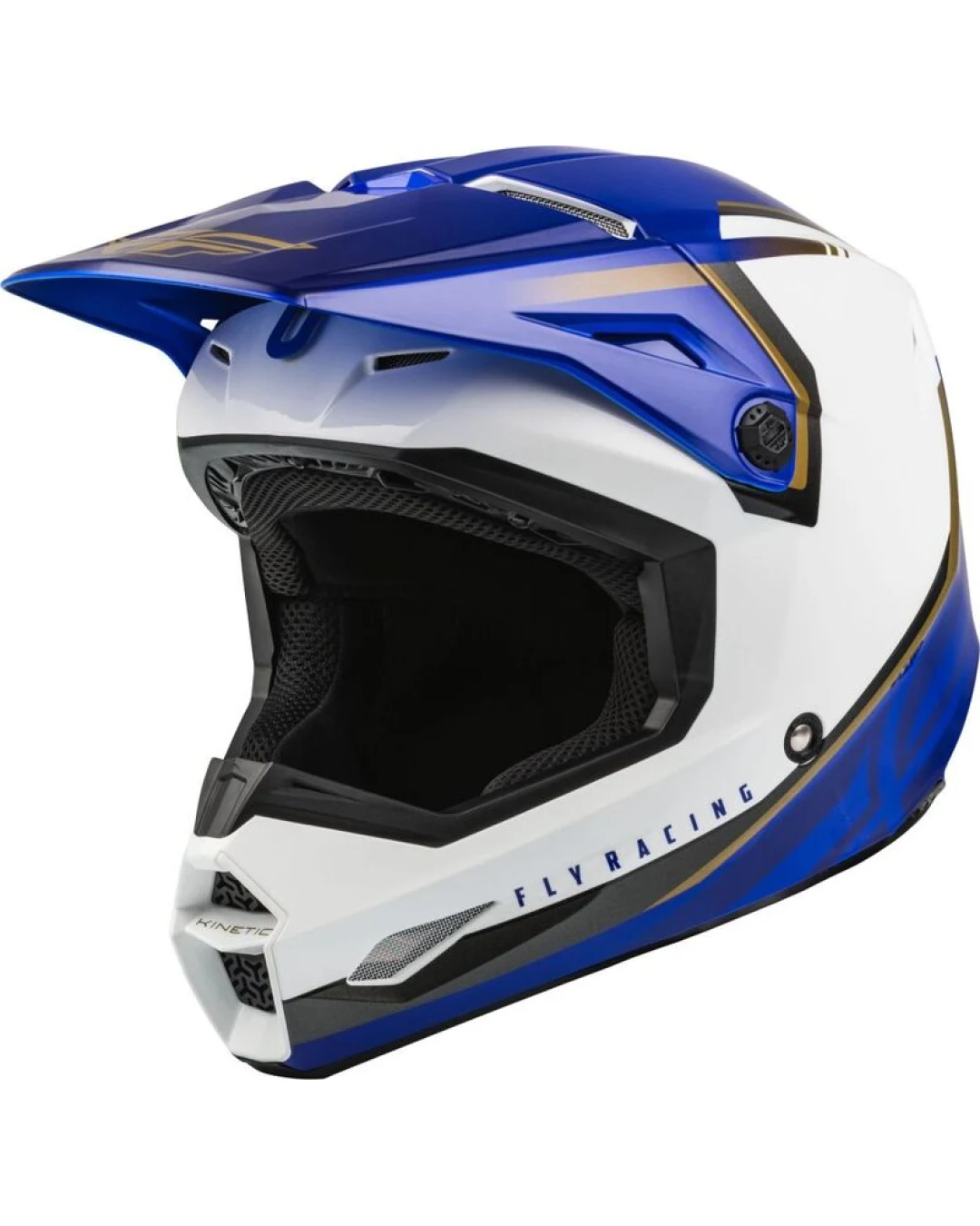 Мотокрос каска FLY RACING Formula Kinetic Vision-White/Blue