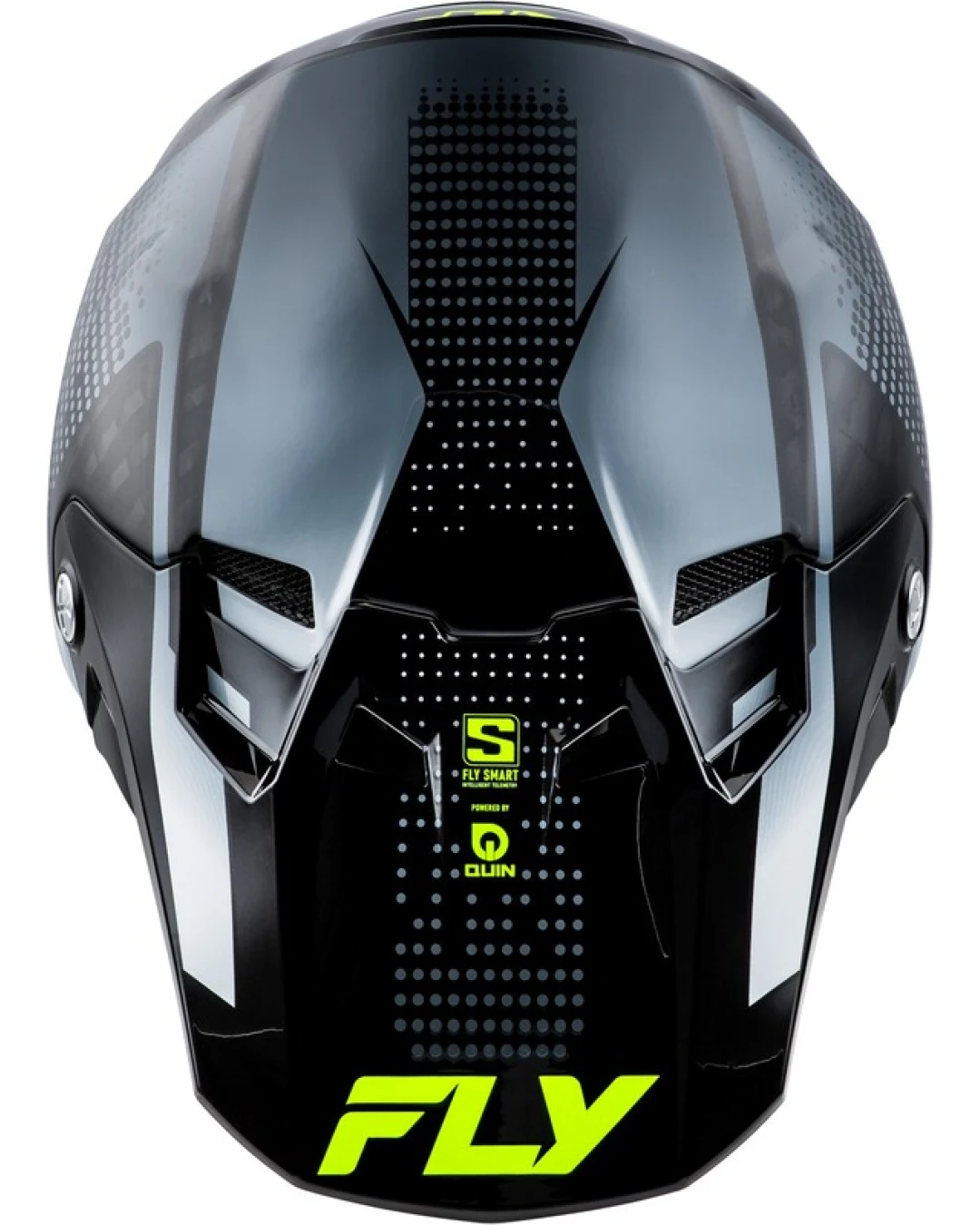 Мотокрос каска FLY RACING Formula S Carbon Protocol-Black Carbon/Grey/Hi-Vis 2025