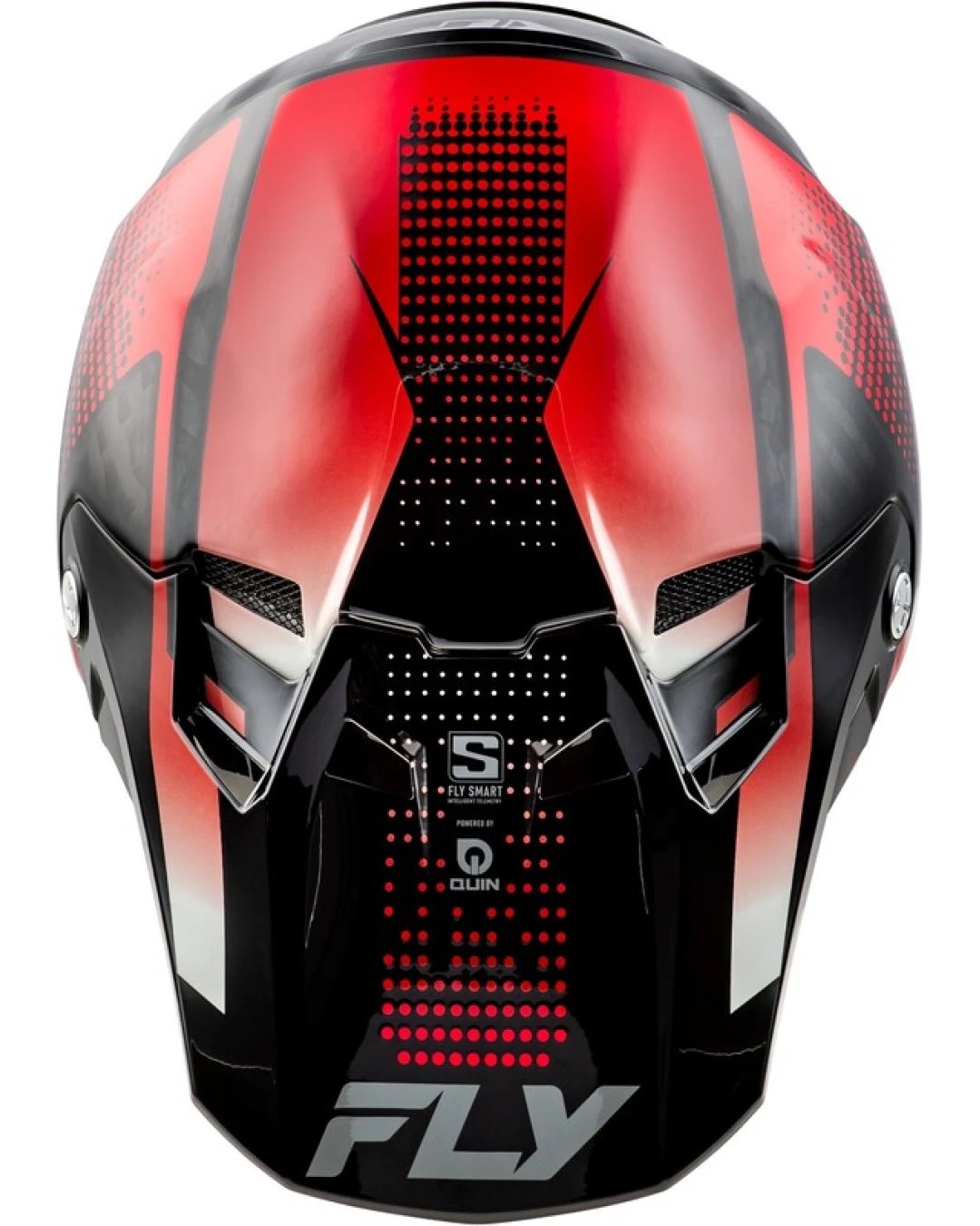 Мотокрос каска FLY RACING Formula S Carbon Protocol-Black Carbon/Red 2025