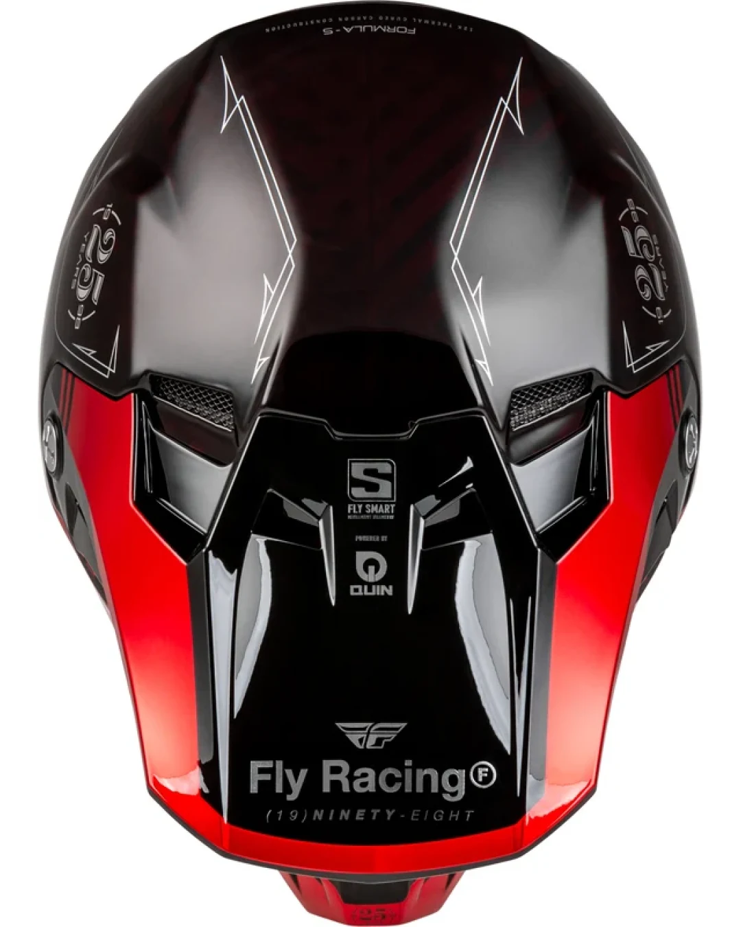Мотокрос каска FLY RACING Formula Smart Carbon Legacy-Red/Black