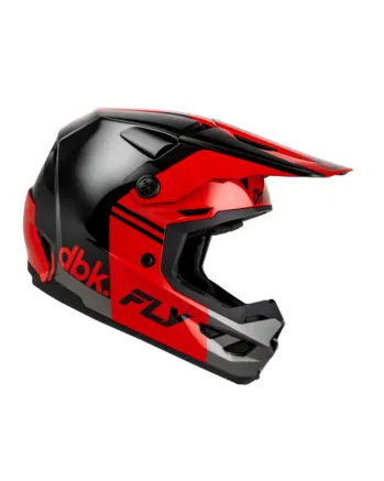 Мотокрос каска FLY RACING Kinetic DBK 27 - Black/Red/Grey