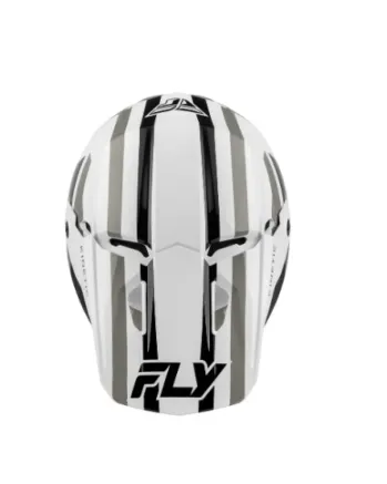 Мотокрос каска FLY RACING Kinetic Sync - White/Black/Grey