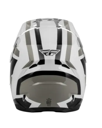Мотокрос каска FLY RACING Kinetic Sync - White/Black/Grey