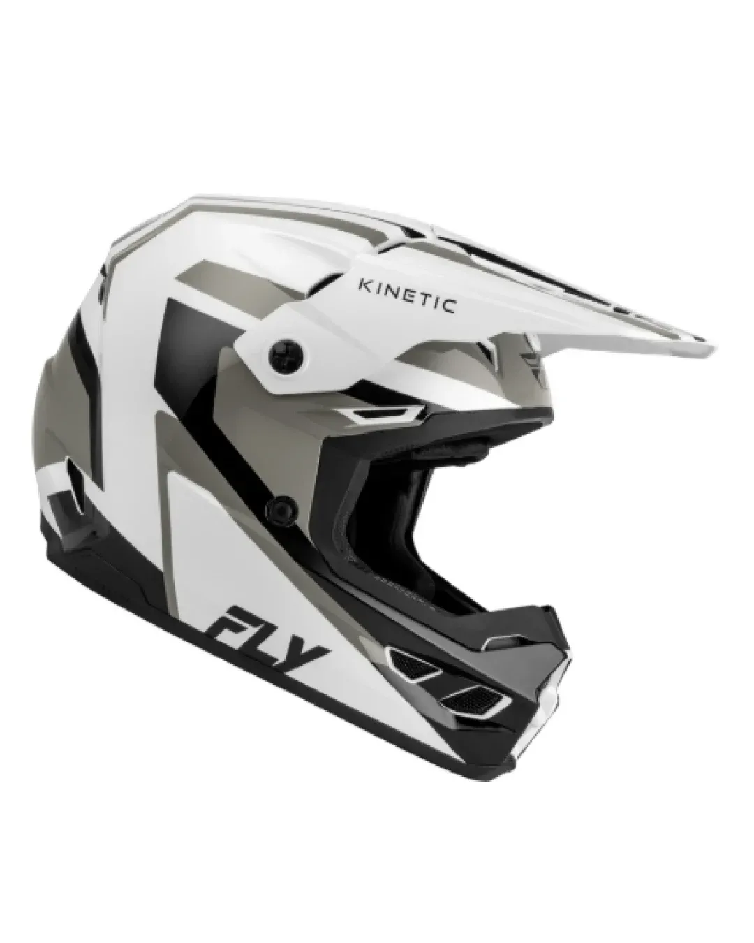 Мотокрос каска FLY RACING Kinetic Sync - White/Black/Grey