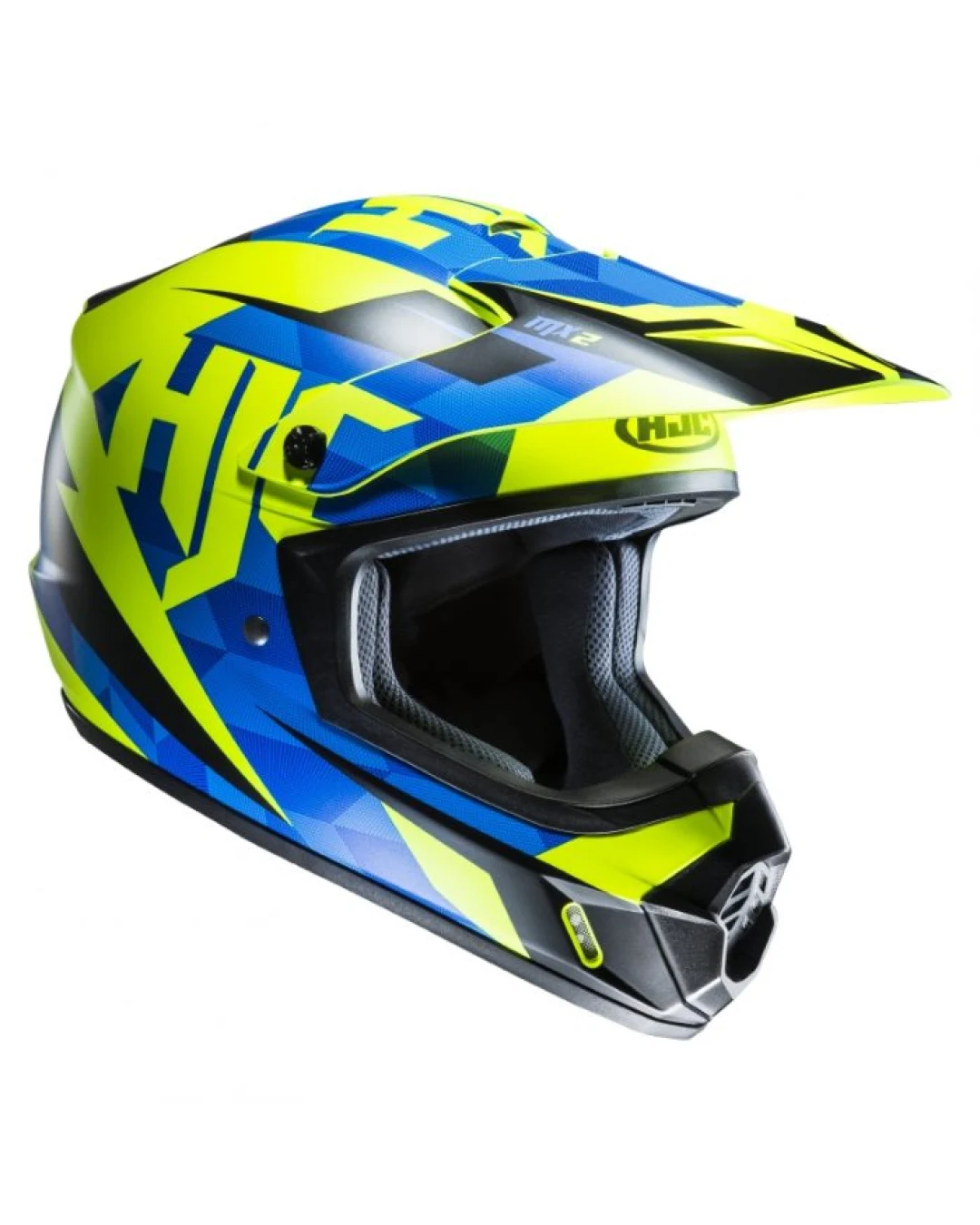 Мотокрос каска HJC CS-MX II DAKOTA BLUE GREEN