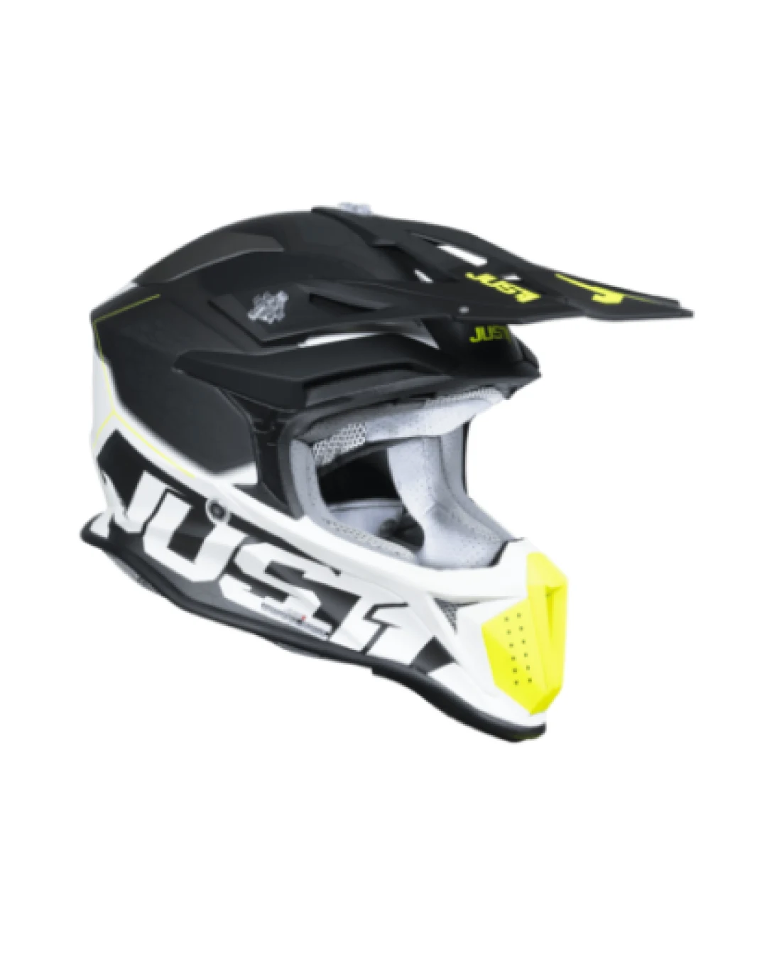 Mотокрос каска Just1 J-18 F Hexa Fluo Yellow/Black/White