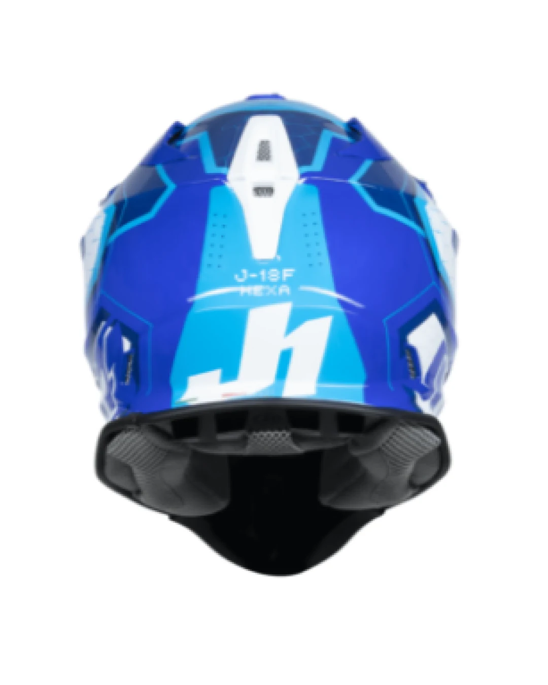 Mотокрос каска Just1 J-18 F Hexa White/Blue