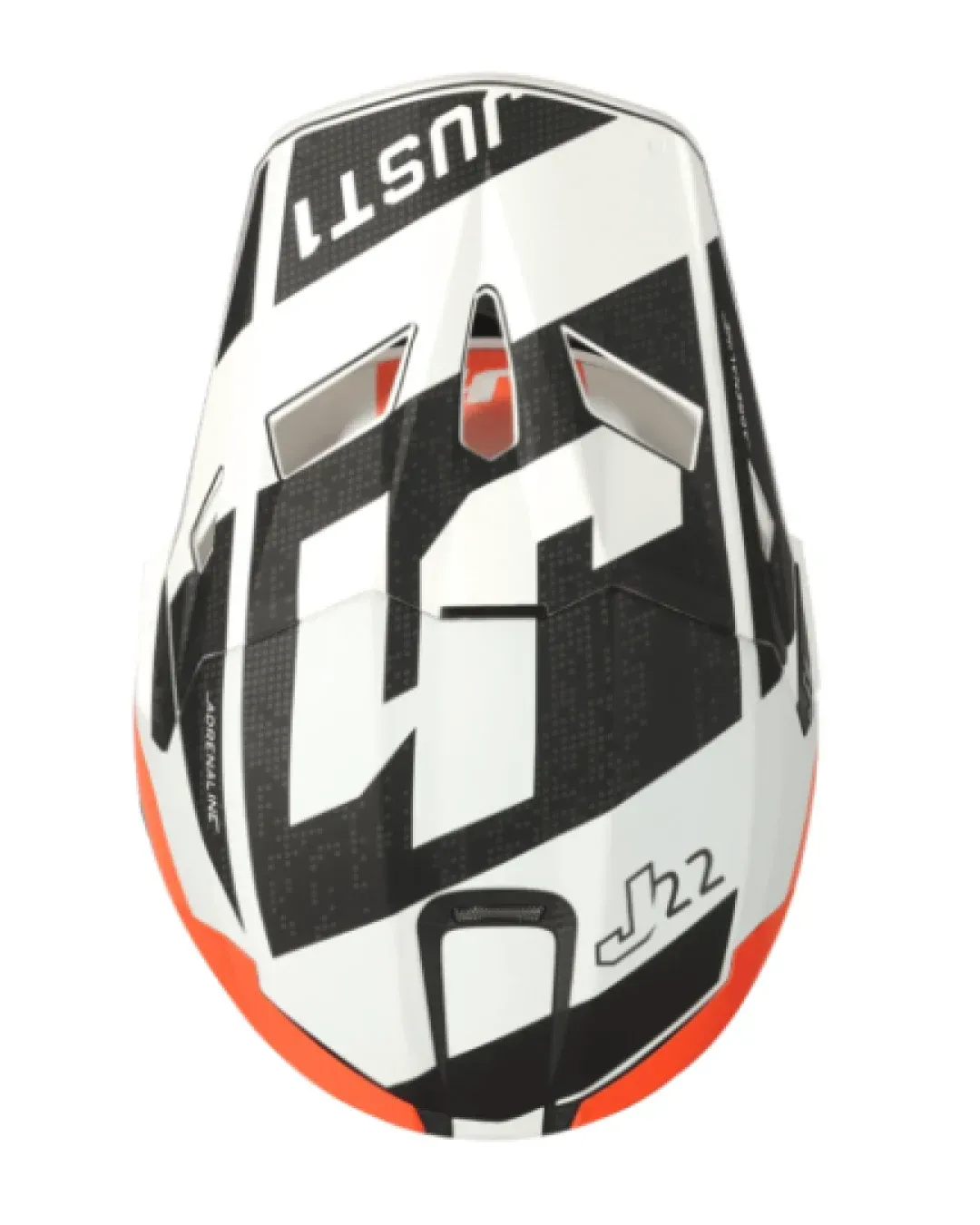 Mотокрос каска Just1 J-22 C Adrenaline Orange/Carbon Matt