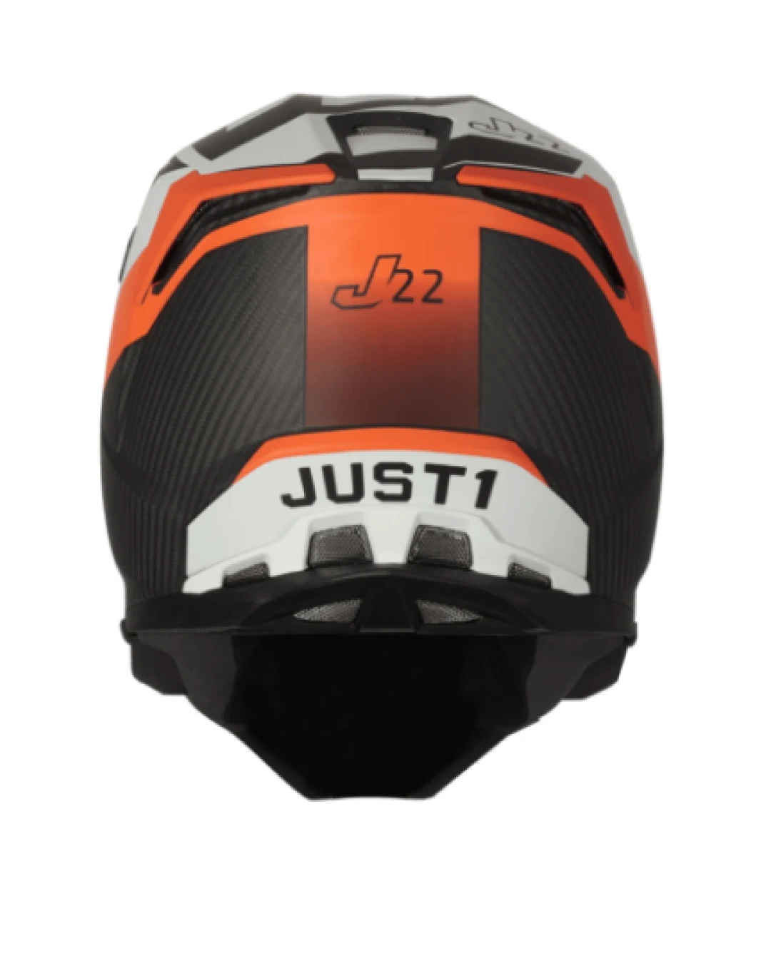 Mотокрос каска Just1 J-22 C Adrenaline Orange/Carbon Matt