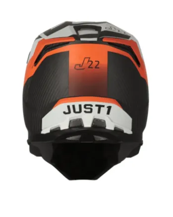 Mотокрос каска Just1 J-22 C Adrenaline Orange/Carbon Matt