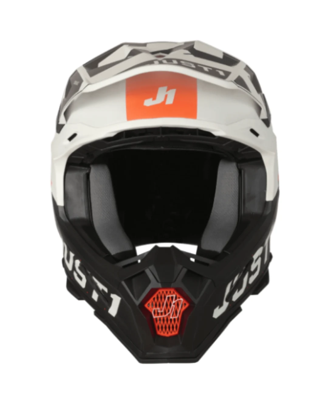 Mотокрос каска Just1 J-22 C Adrenaline Orange/Carbon Matt