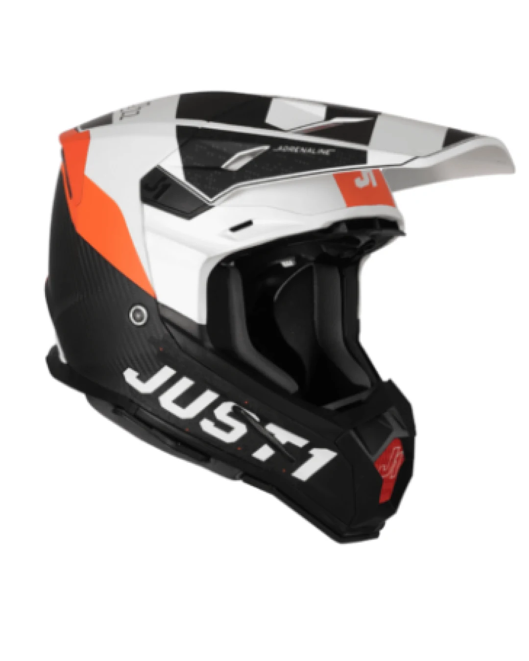 Mотокрос каска Just1 J-22 C Adrenaline Orange/Carbon Matt