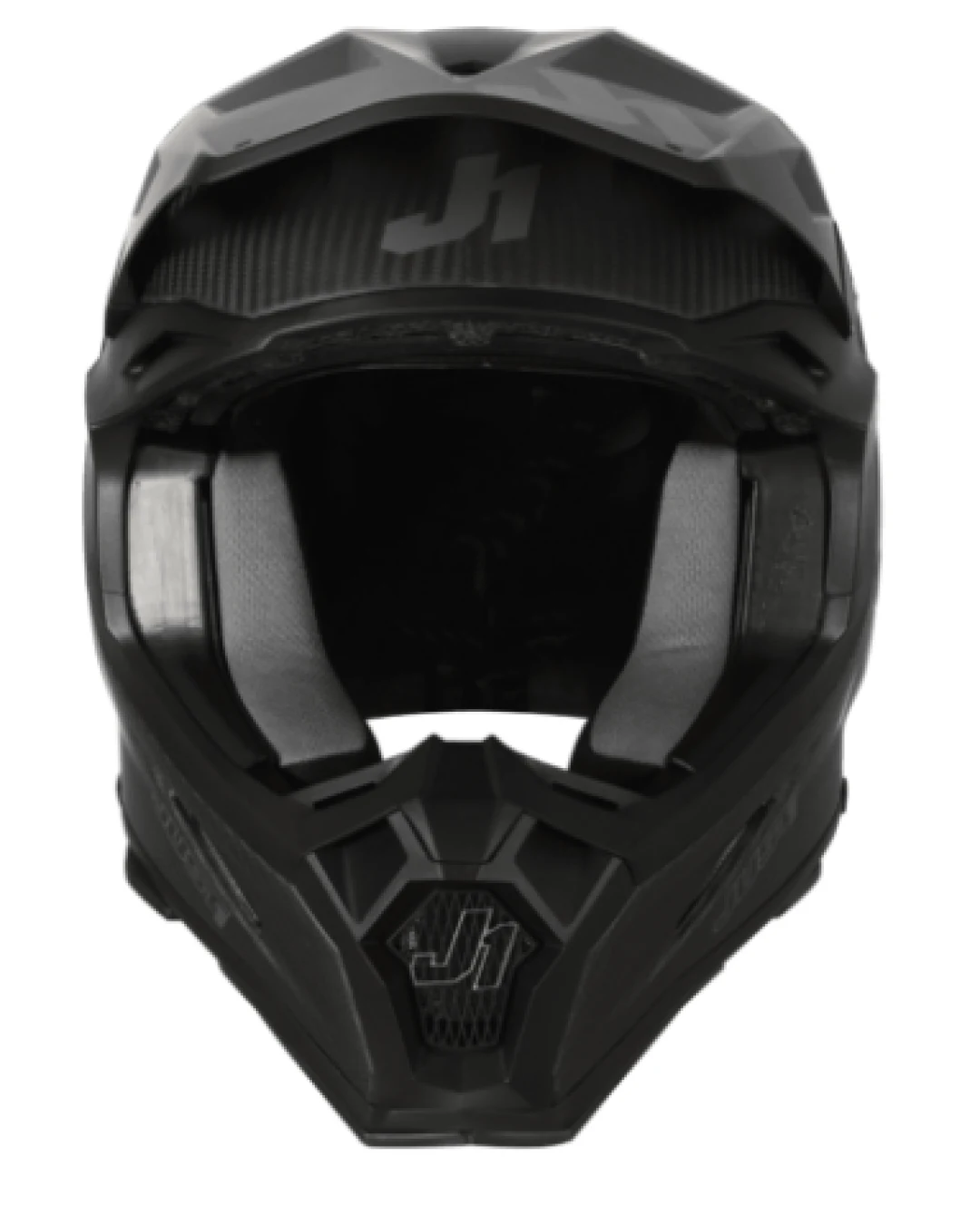 Mотокрос каска Just1 J-22 C Solid Exposed Carbon Matt