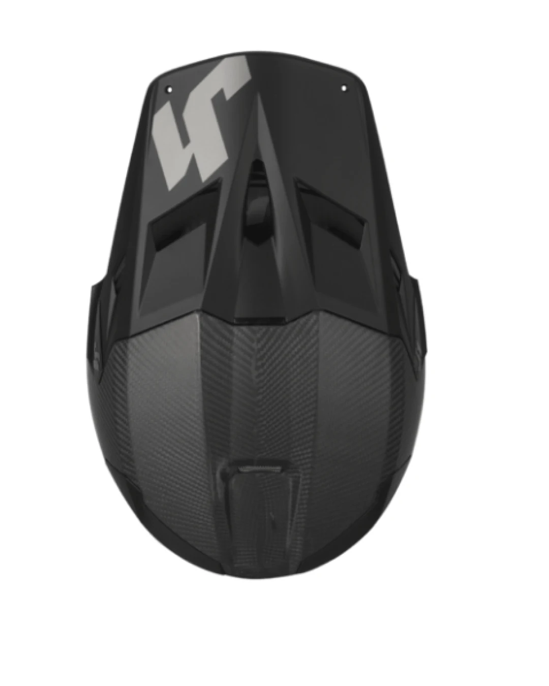 Mотокрос каска Just1 J-22 C Solid Exposed Carbon Matt