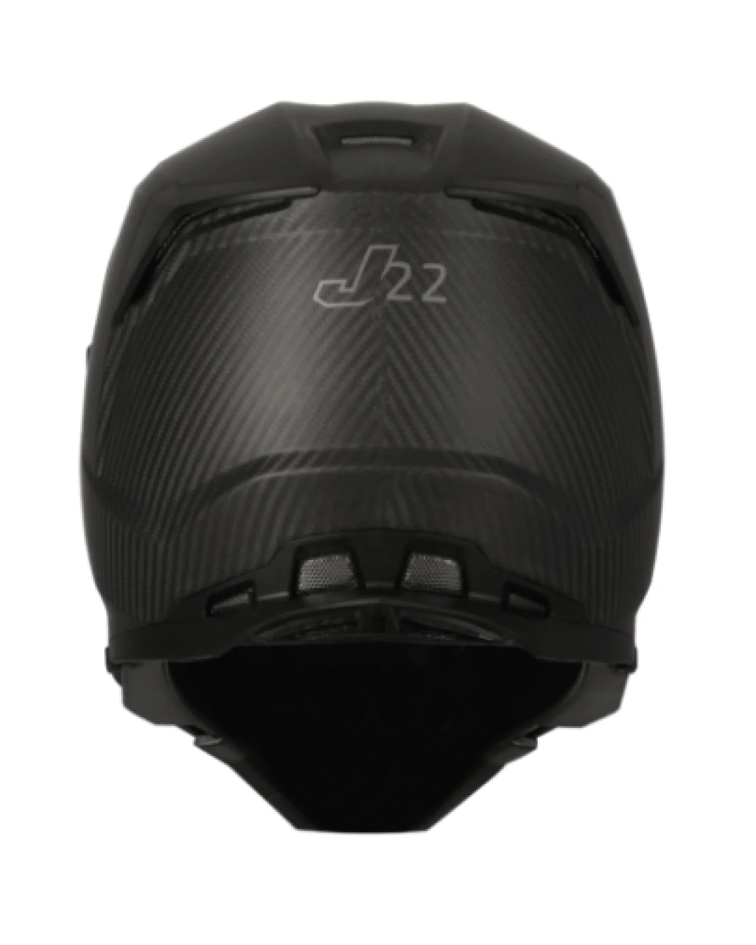 Mотокрос каска Just1 J-22 C Solid Exposed Carbon Matt