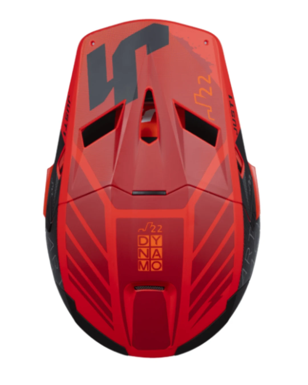 Mотокрос каска Just1 J-22 F Dynamo Black/Red