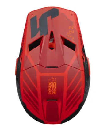 Mотокрос каска Just1 J-22 F Dynamo Black/Red