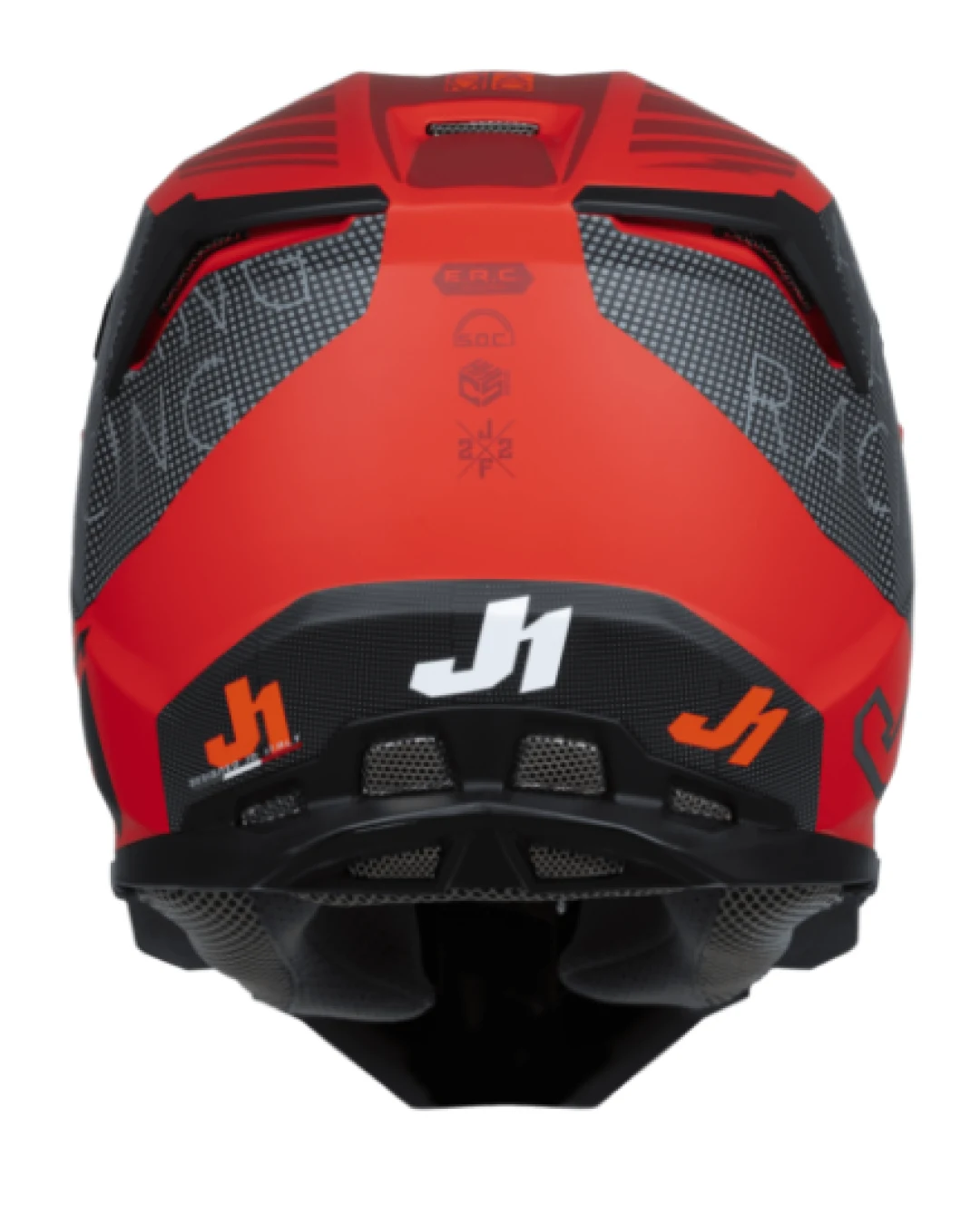 Mотокрос каска Just1 J-22 F Dynamo Black/Red