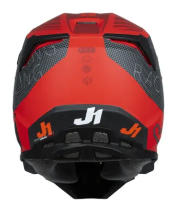 Mотокрос каска Just1 J-22 F Dynamo Black/Red