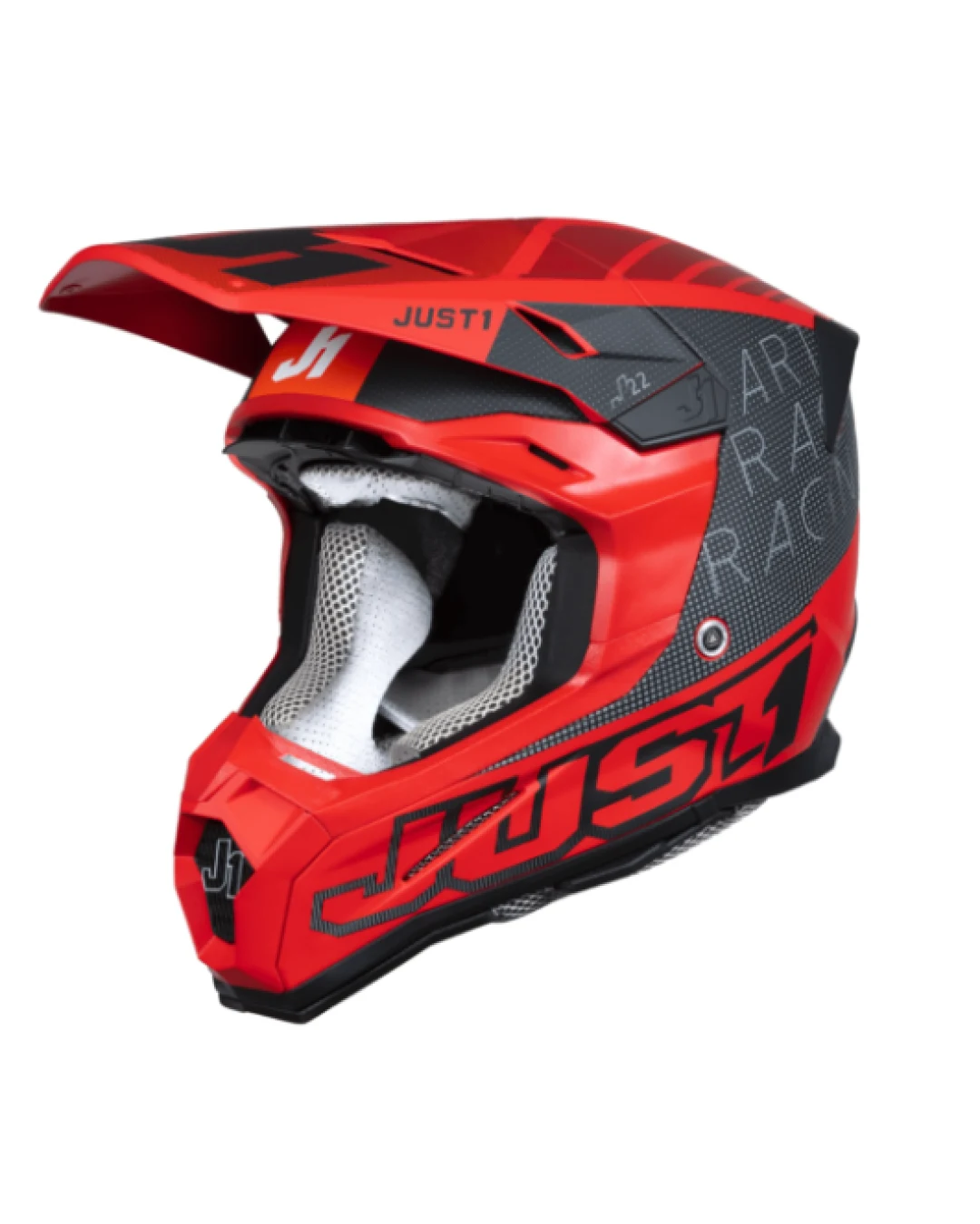 Mотокрос каска Just1 J-22 F Dynamo Black/Red