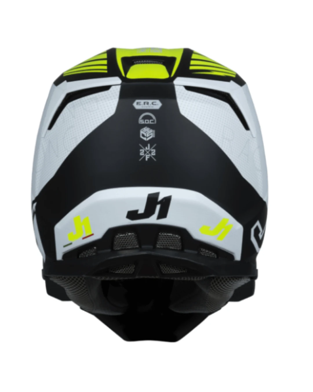 Mотокрос каска Just1 J-22 F Dynamo Fluo Yellow/White/Black