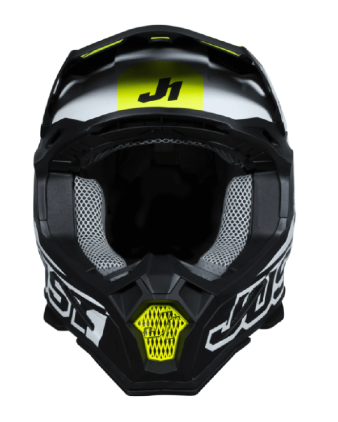 Mотокрос каска Just1 J-22 F Dynamo Fluo Yellow/White/Black