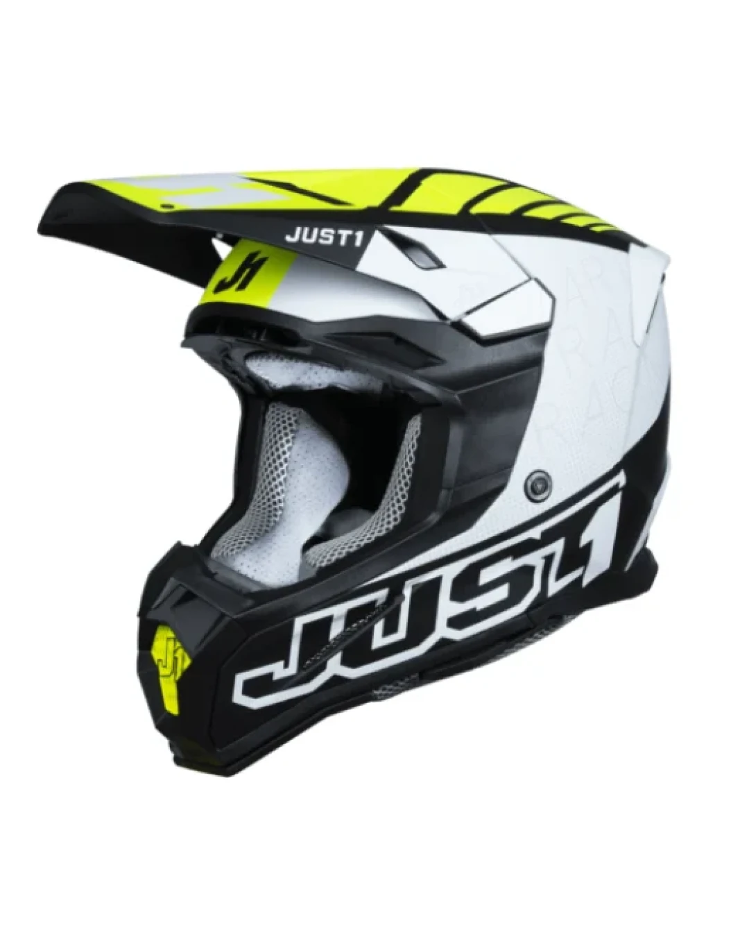 Mотокрос каска Just1 J-22 F Dynamo Fluo Yellow/White/Black