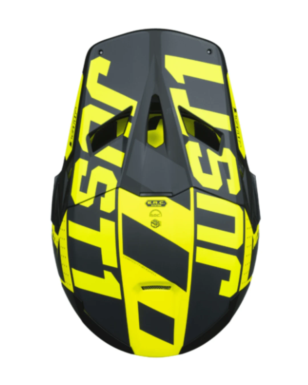 Mотокрос каска Just1 J-22 F Falcon Titanium/Black/Fluo Yellow