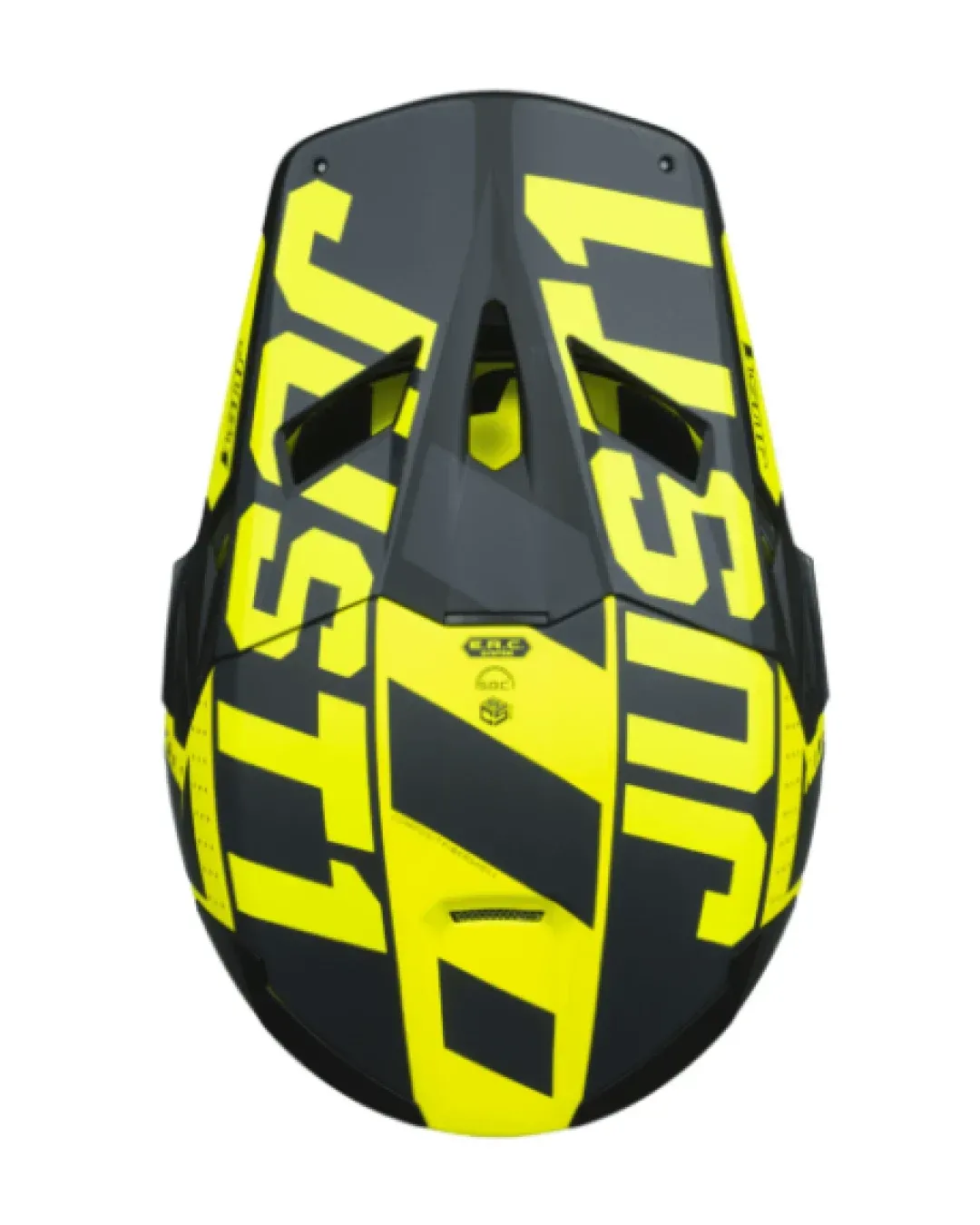 Mотокрос каска Just1 J-22 F Falcon Titanium/Black/Fluo Yellow