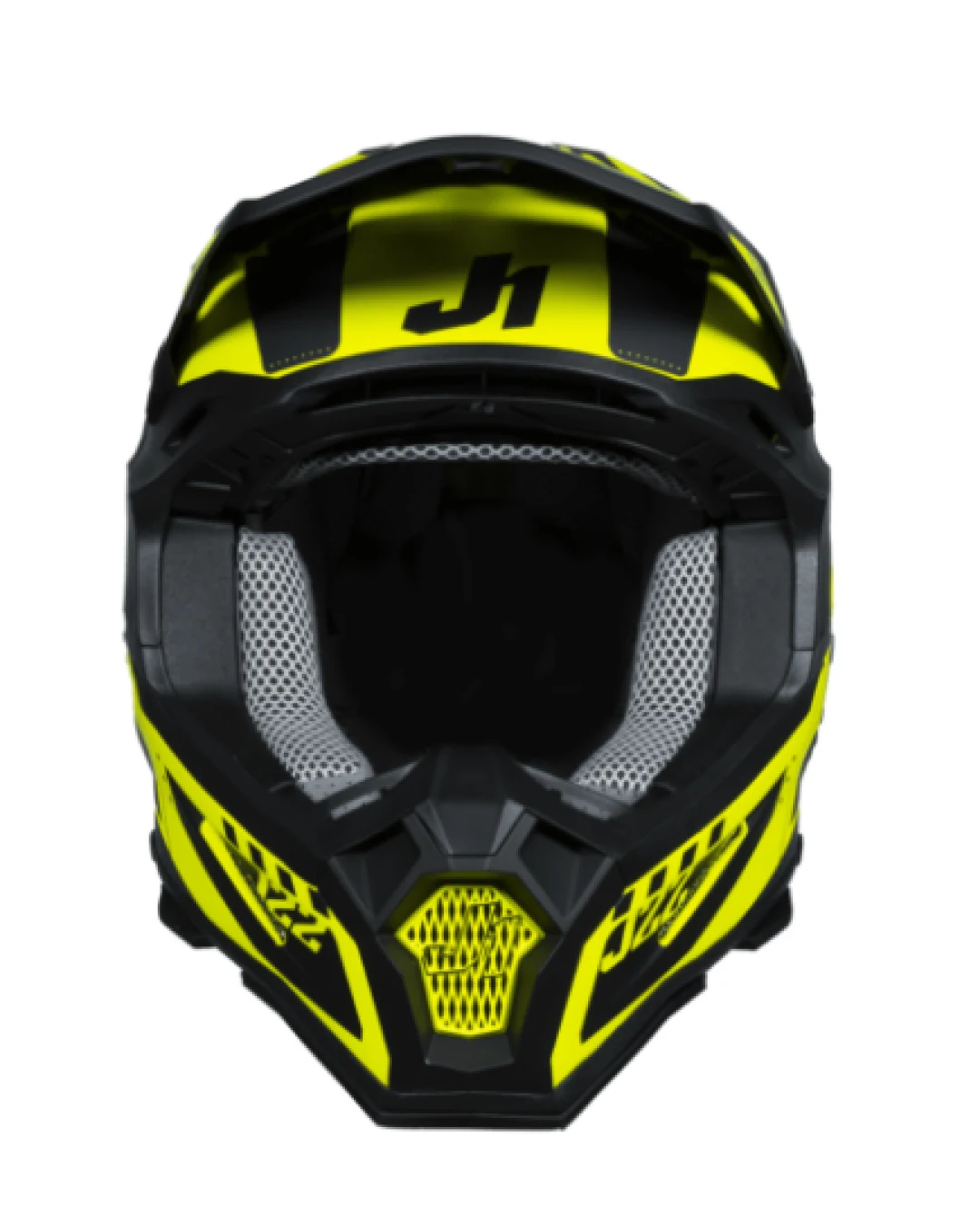 Mотокрос каска Just1 J-22 F Falcon Titanium/Black/Fluo Yellow