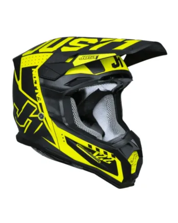 Mотокрос каска Just1 J-22 F Falcon Titanium/Black/Fluo Yellow